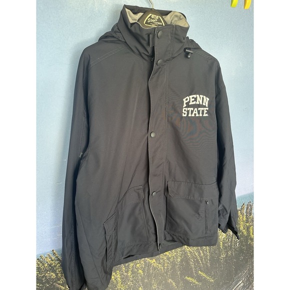 Penn State Charles River Apparel Mens‎ Hooded Jacket Medium - Picture 1 of 9